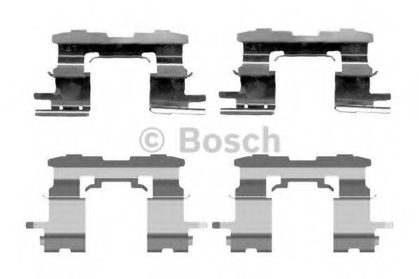 BOSCH 1987474407 Комплектуючі, колодки дискового гальма