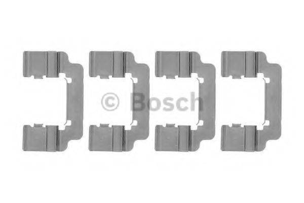 BOSCH 1987474481 Комплектуючі, колодки дискового гальма