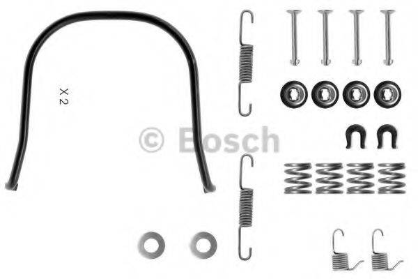 BOSCH 1987475095 Комплектуючі, гальмівна колодка