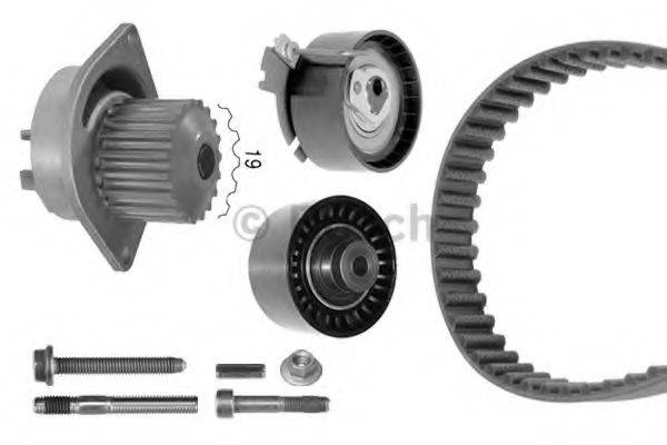 BOSCH 1987948711 Водяний насос + комплект зубчастого ременя