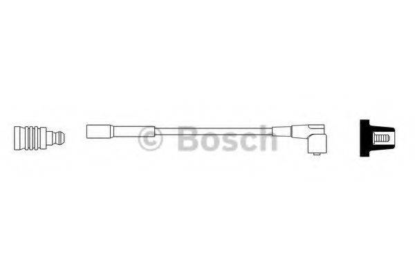 BOSCH 0986356163 Провід запалювання