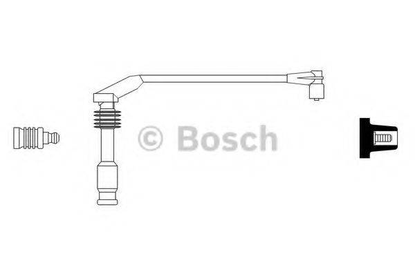 BOSCH 0986356249 Провід запалювання