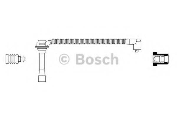 BOSCH 0986356258 Провід запалювання