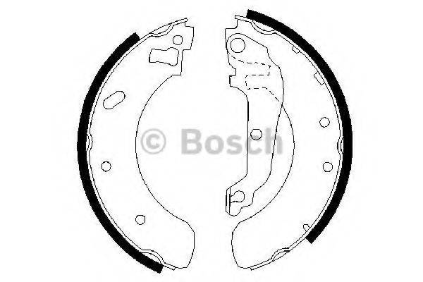 BOSCH 0986487469 Комплект гальмівних колодок