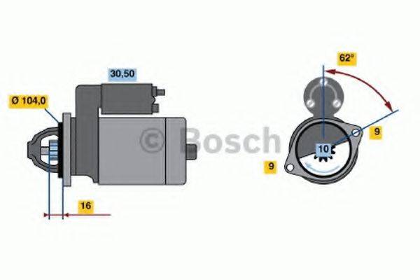 FORD BAFZ11001A Стартер
