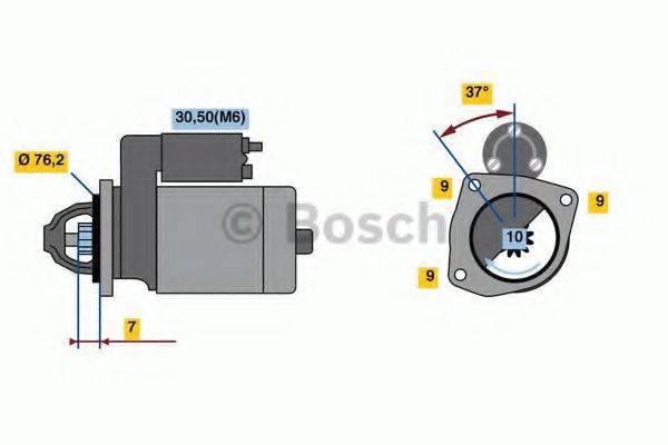 BOSCH 0001108450 Стартер