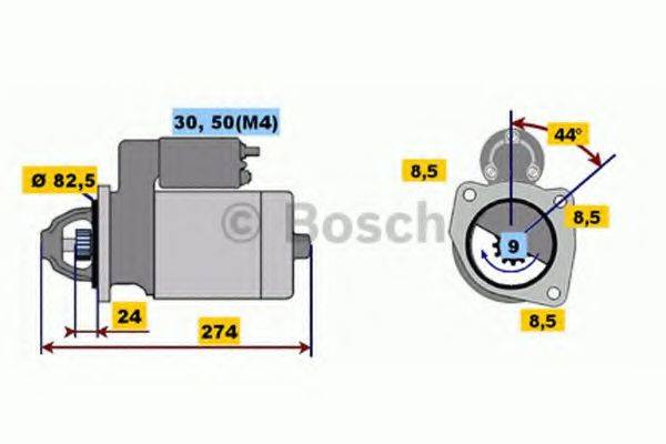 BOSCH 0001218177 Стартер