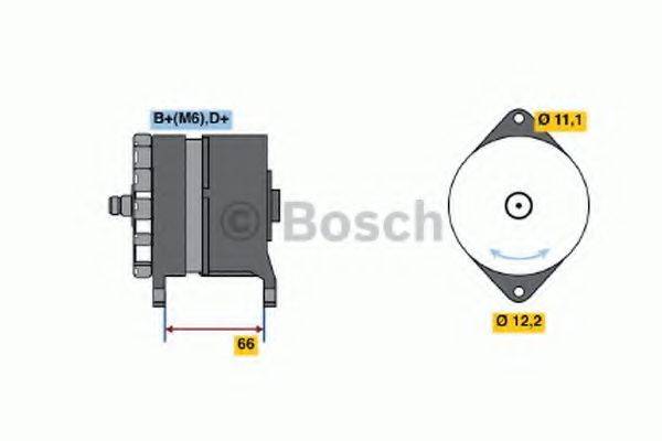 BOSCH 0120489134 Генератор