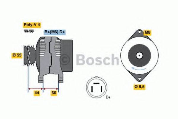 BOSCH 0123115013 Генератор