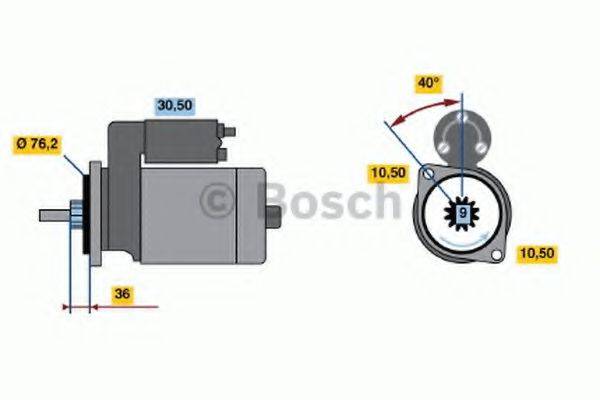 BOSCH 0986013050 Стартер