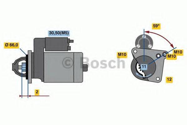 BOSCH 0986024130 Стартер