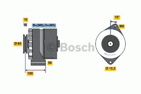 BOSCH 0986034250 Генератор