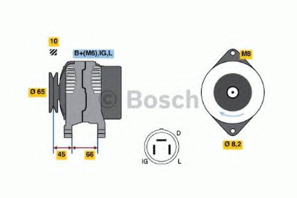 BOSCH 0986035461 Генератор