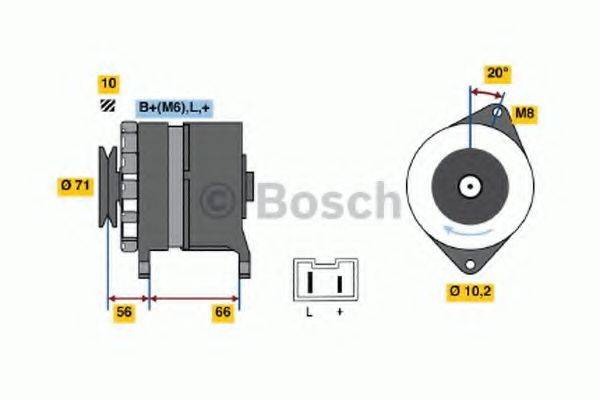 BOSCH 0986039971 Генератор