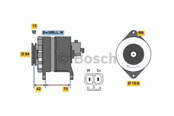 BOSCH 0986041790 Генератор