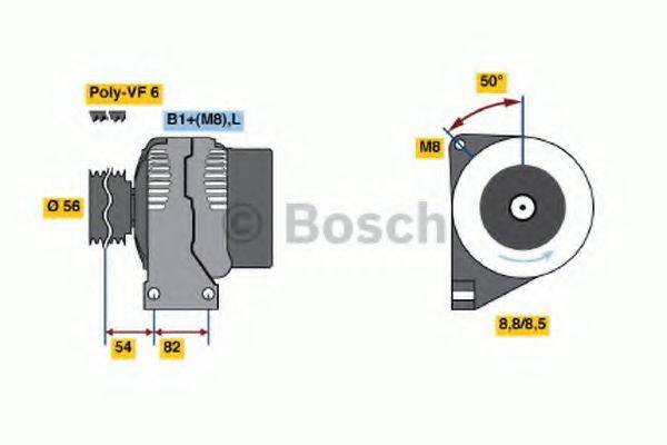 BOSCH 0986047470 Генератор