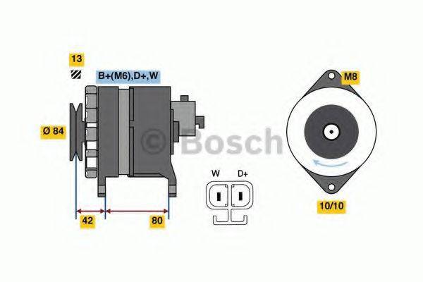 BOSCH 8124 Генератор
