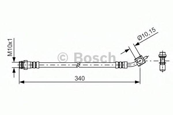 BOSCH 1987481423 Гальмівний шланг