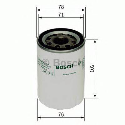 BOSCH 0451103109 Масляний фільтр