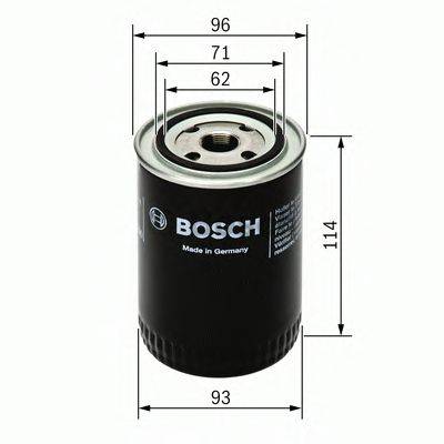 BOSCH 0451104014 Масляний фільтр