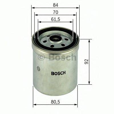 BOSCH 1457434051 Паливний фільтр