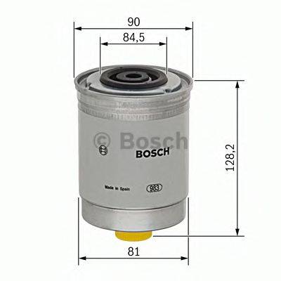 BOSCH 1457434400 Паливний фільтр