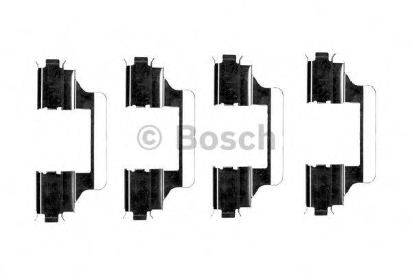 BOSCH 1987474416 Комплектуючі, колодки дискового гальма