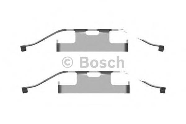 BOSCH 1987474434 Комплектуючі, колодки дискового гальма