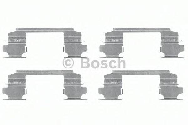 BOSCH 1987474436 Комплектуючі, колодки дискового гальма