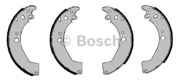 BOSCH F026004499 Комплект гальмівних колодок