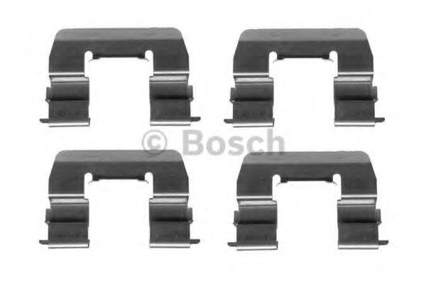 BOSCH 1987474424 Комплектуючі, колодки дискового гальма