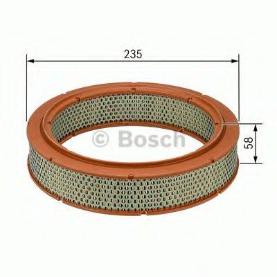 BOSCH 1457432111 Повітряний фільтр