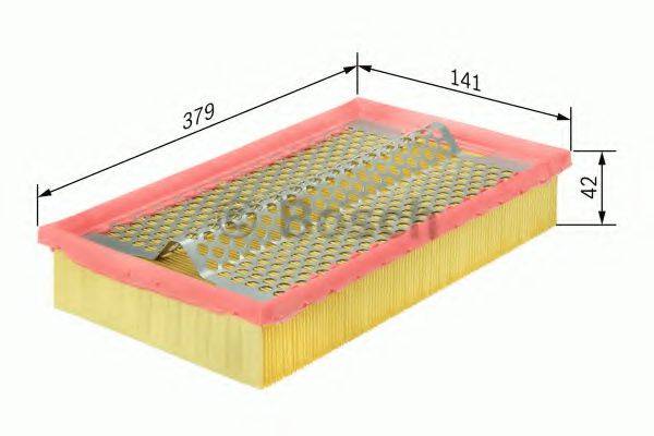 BOSCH 1457433257 Повітряний фільтр