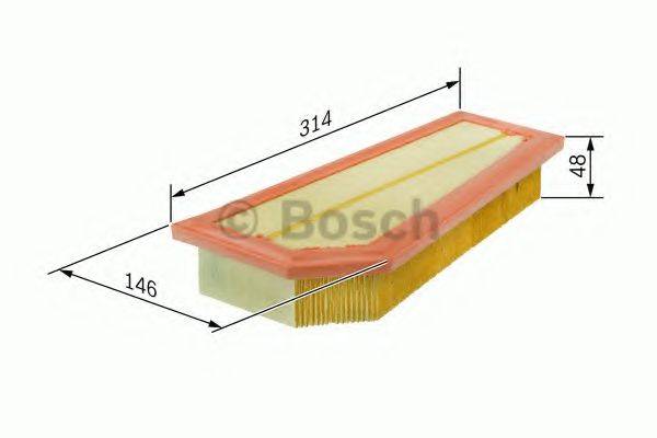 BOSCH F026400134 Повітряний фільтр