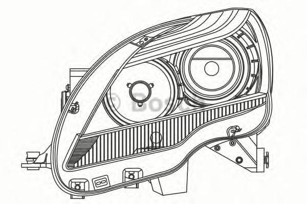 BOSCH 0301269203 Основна фара