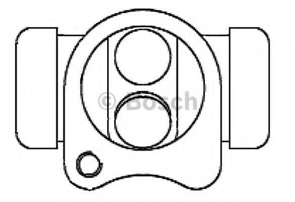 BOSCH F026002345 Колісний гальмівний циліндр