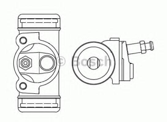 BOSCH F026002385 Колісний гальмівний циліндр