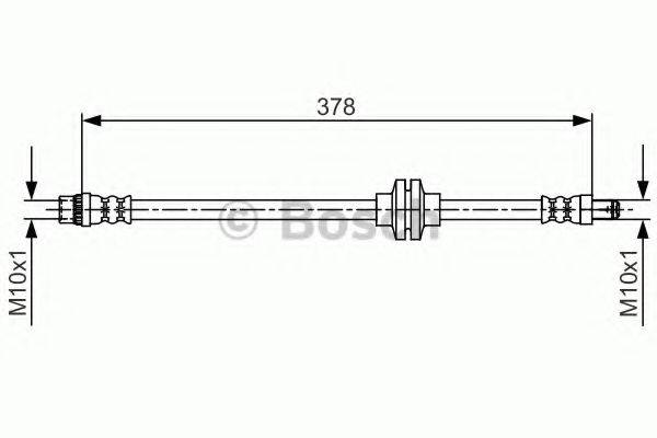 BOSCH 1987481707 Гальмівний шланг