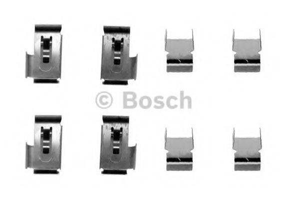 BOSCH 1987474616 Комплектуючі, колодки дискового гальма