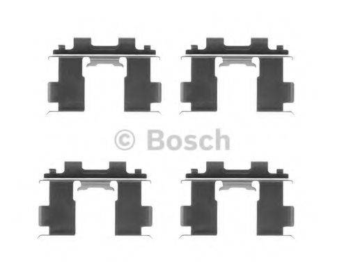 BOSCH 1987474618 Комплектуючі, колодки дискового гальма