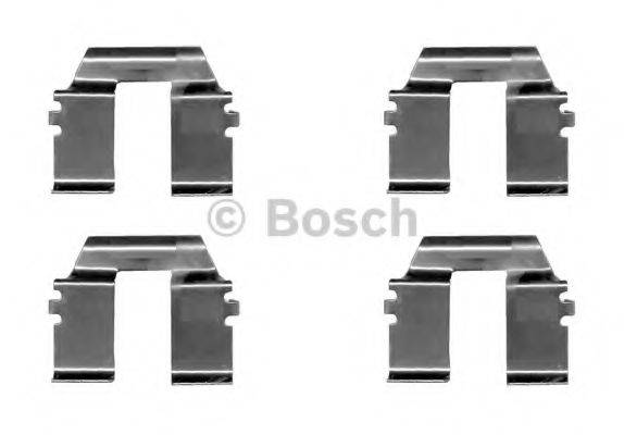 BOSCH 1987474629 Комплектуючі, колодки дискового гальма