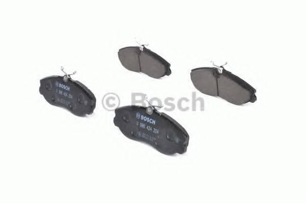 BOSCH 0986424204 Комплект гальмівних колодок, дискове гальмо