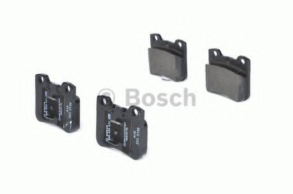 BOSCH 0986424411 Комплект гальмівних колодок, дискове гальмо