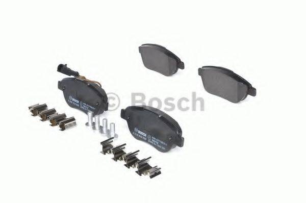 BOSCH 0986424596 Комплект гальмівних колодок, дискове гальмо