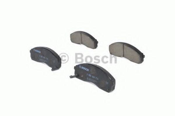 BOSCH 0986424714 Комплект гальмівних колодок, дискове гальмо