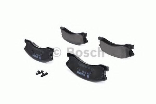 BOSCH 0986424823 Комплект гальмівних колодок, дискове гальмо