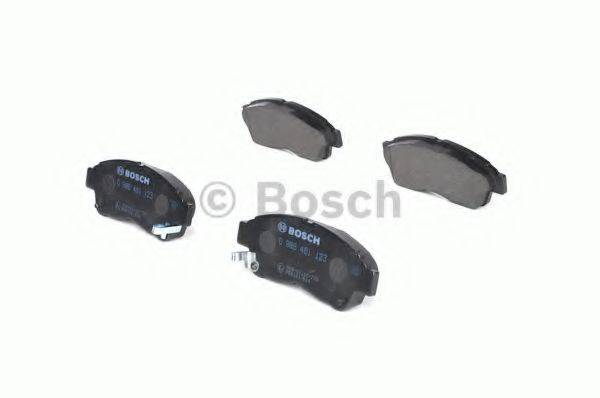 BOSCH 0986461123 Комплект гальмівних колодок, дискове гальмо