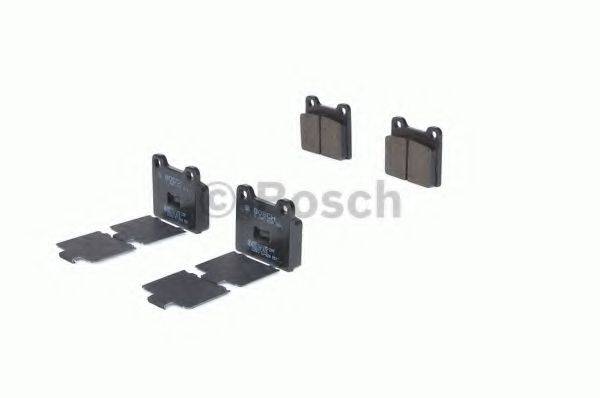 BOSCH 0986466302 Комплект гальмівних колодок, дискове гальмо