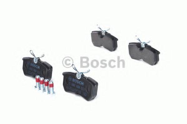 BOSCH 0986494011 Комплект гальмівних колодок, дискове гальмо