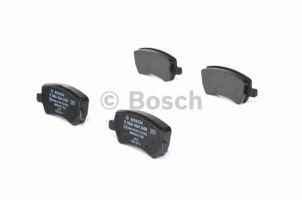 BOSCH 0986494248 Комплект гальмівних колодок, дискове гальмо